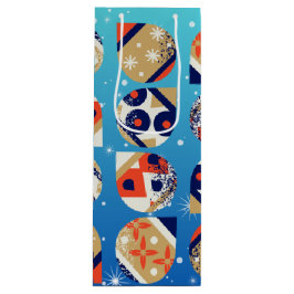 Vinflaskspresentbagge Modern Jul Bold