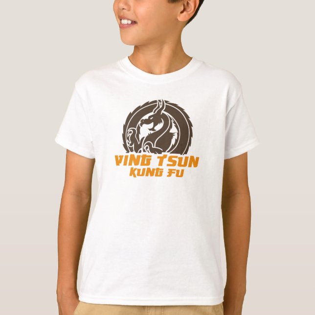 Ving Tsun Kung Fu Dragon 2c / Kids Tröja (Framsida)