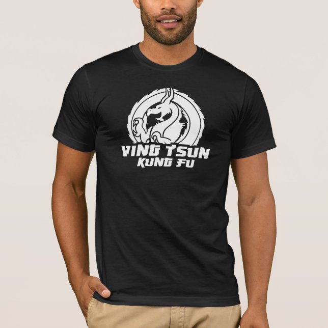 Ving Tsun Kung Fu Dragon T-shirt (Framsida)