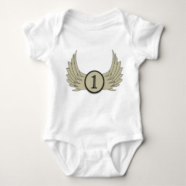 Vingar (1 år) - Baby Jersey Bodykostym  Tee
