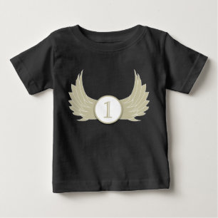 Vingar (ålder 1) - Baby Bra Jersey T-Shirt 