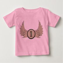 Vingar (ålder 1) - Baby Bra Jersey T-Shirt 