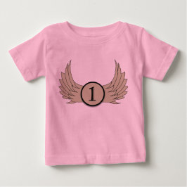 Vingar (ålder 1) - Baby Bra Jersey T-Shirt 