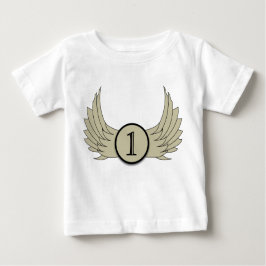 Vingar (ålder 1) - Baby Bra Jersey T-Shirt 