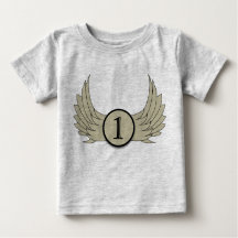 Vingar (ålder 1) - Baby Bra Jersey T-Shirt 