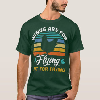 Vingar är avsett för flygning utan att vara avsett t shirt