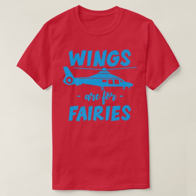 Vingar är för Älvor T Shirt (Design framsida)