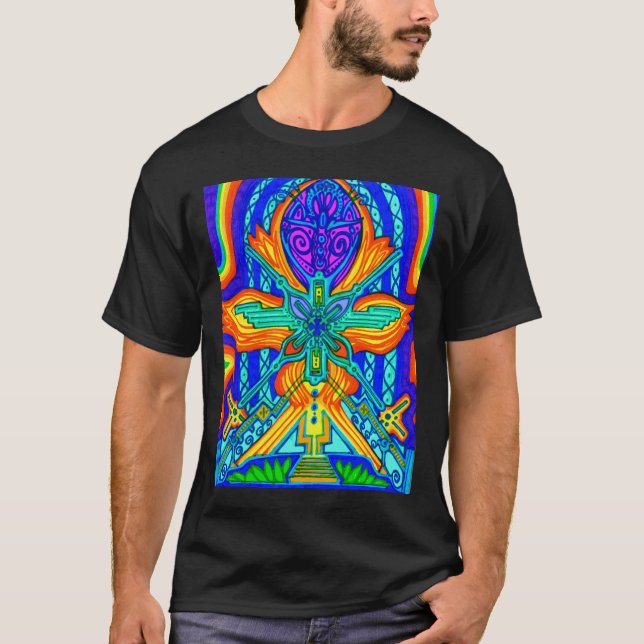 vingar av avfyrar tee shirt (Framsida)