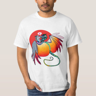 Vingar av brand par kärlek t shirt