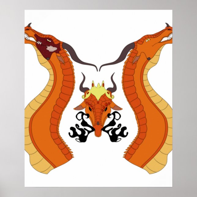 Vingar av eld hur spännande klassiskt poster (Framsidan)