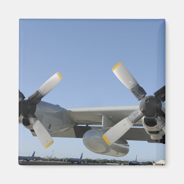 Vingar av en LC-130 Hercules Magnet (Framsidan)