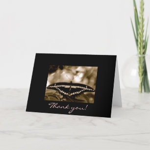 Vingar av Gratitude Card Tack Kort