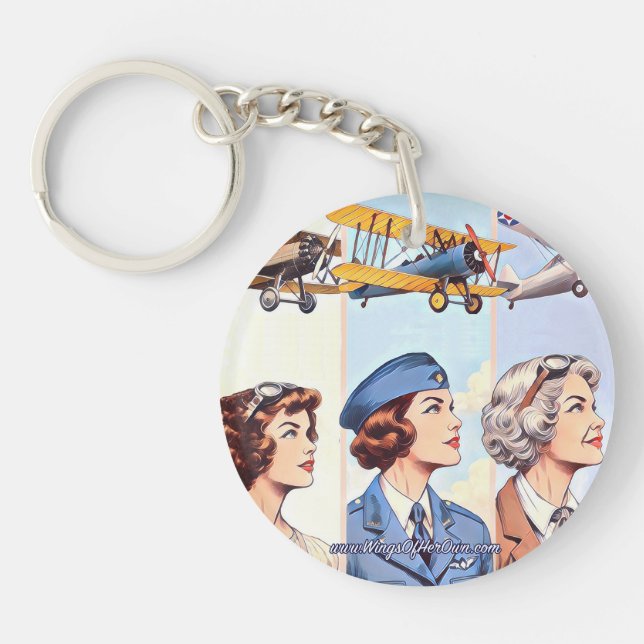 Vingar av hennes egen nyckelkedja (Framsidan)