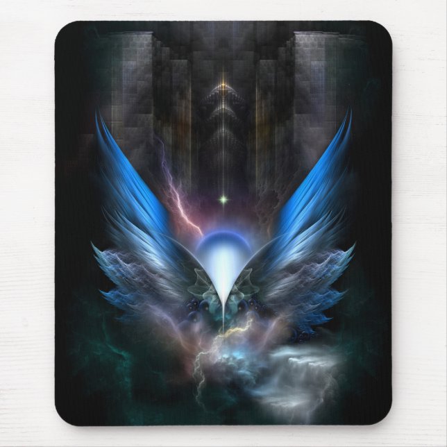 Vingar av ljus Mousepad Musmatta (Framsidan)