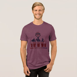 Vingar av minne vinröd t shirt