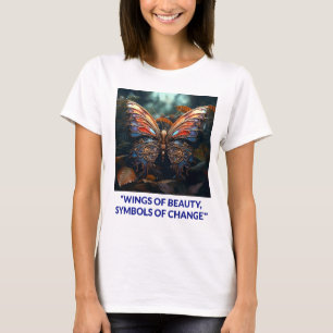 Vingar av skönhet, förändringssymboler t shirt