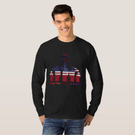 Vingar av svart minne t shirt