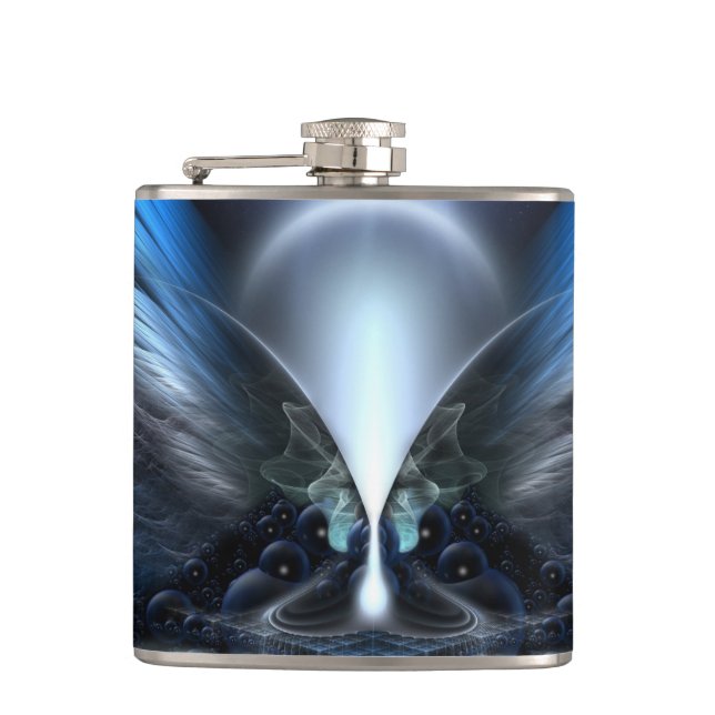 Vingar av vinylvinylglaset 6 oz fickplunta (Framsidan)