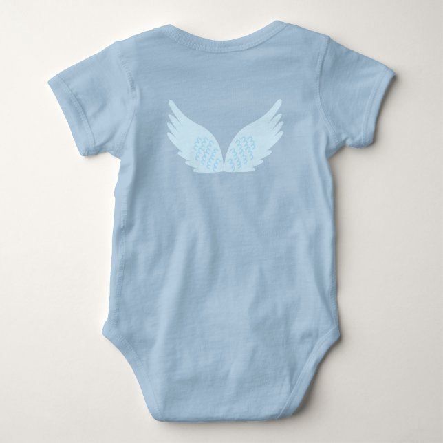 Vingar - Baby Jersey Bodysuit T Shirt (Baksida)