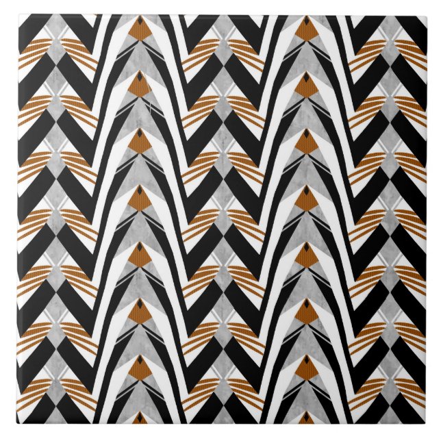 Vingar belägger med tegel på Trivet Kakelplatta (Framsidan)