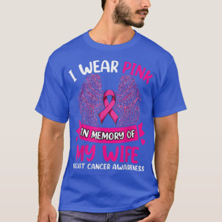 Vingar bröstcancer, jag Bäror Rosa till minne av m T Shirt