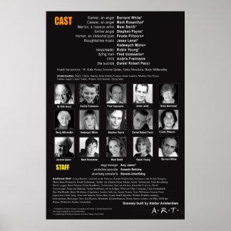 VINGAR CAST-SIDA POSTER