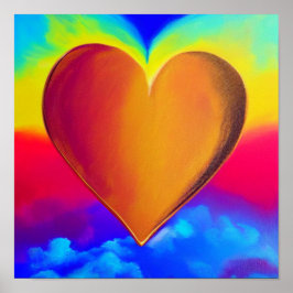 Vingar Crystal Heart Poster