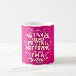 Vingar för att flyga som inte steker! Mugg