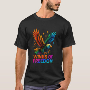 Vingar för frihet t shirt