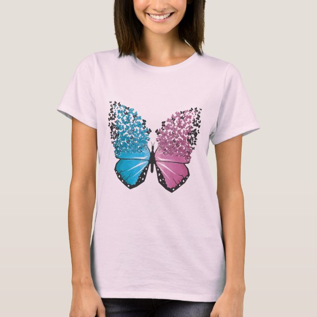 Vingar för omvandling t shirt (Framsida)