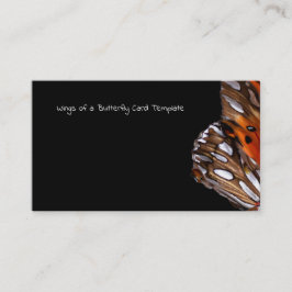 Vingar-foto för Butterfly Business Card-mall Visitkort