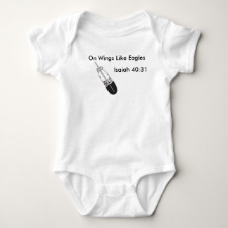 Vingar gillar örnar, bebis tröja