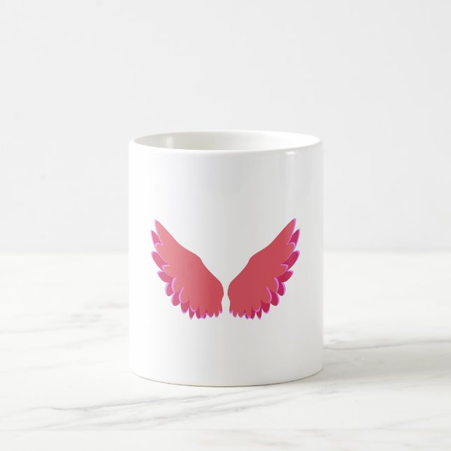 Vingar i Angel Kaffemugg (Center)