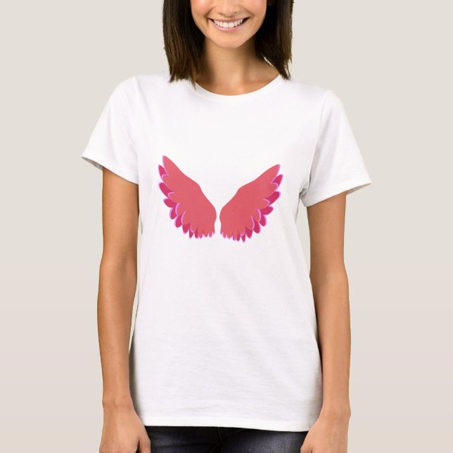 Vingar i Angel T Shirt (Framsida)