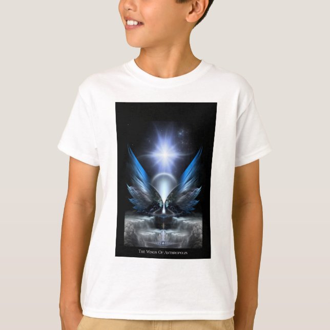 Vingar i Antropolis T Shirt (Framsida)