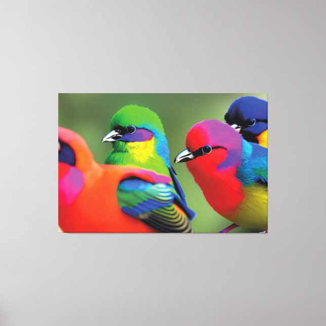 VINGAR i  Canvastryck (Framsida)