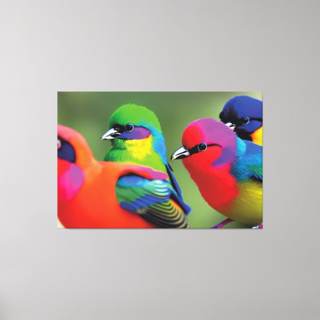 VINGAR i  Canvastryck (Framsida)