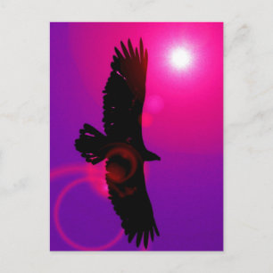Vingar i Eagle Vykort
