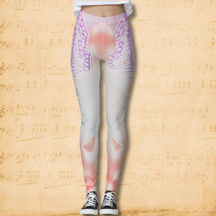 Vingar i Hälsa: Angelilliinspirerat läkningsområde Leggings