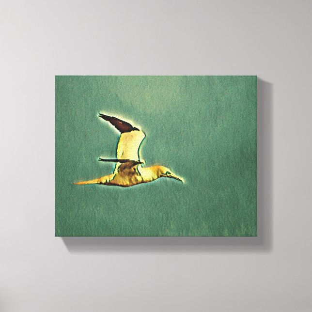 Vingar i Harmony: Fåglar på öppet Himmel Canvastryck (Framsida)