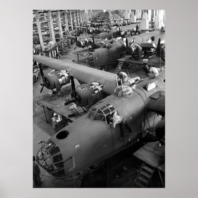 Vingar i Krig: Tidigt 1940-talet Poster (Framsidan)