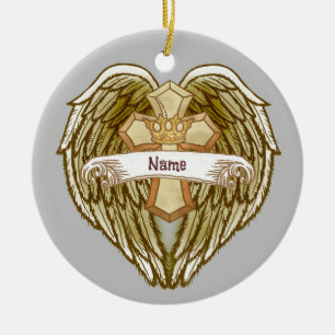 Vingar Krona Christian Kor, ornament