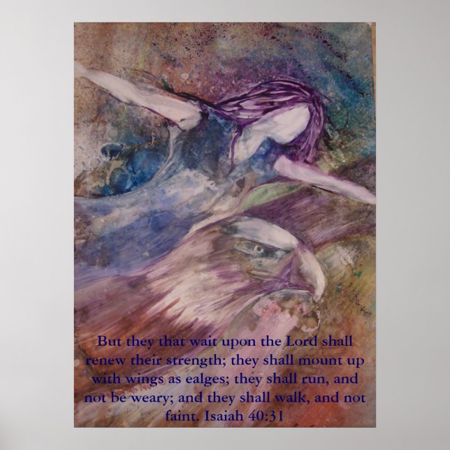 "Vingar like Eagles" Poster (Framsidan)