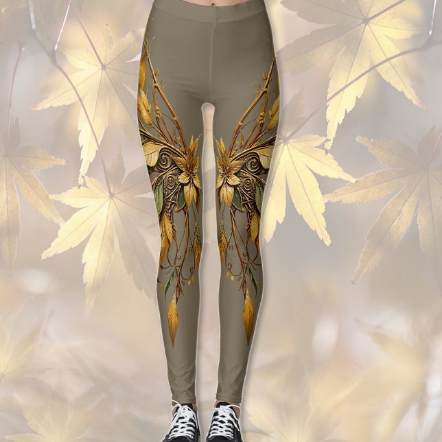VINGAR & LÖV LEGGINGS (Skapare uppladdad)