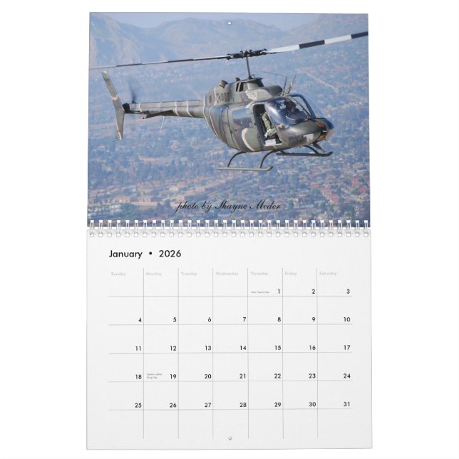 Vingar- och rotorluftmuseum kalender (Jan 2026)