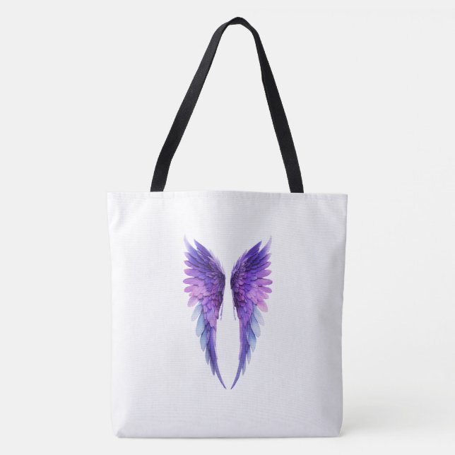 Vingar of Freedom Shoulder Tote Tygkasse (Framsida)
