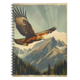 Vingar of Glory: Vintage Flight of the Golden Eagl Anteckningsbok