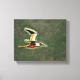 "Vingar of Harmony: Birds in Open Himmel" Canvastryck