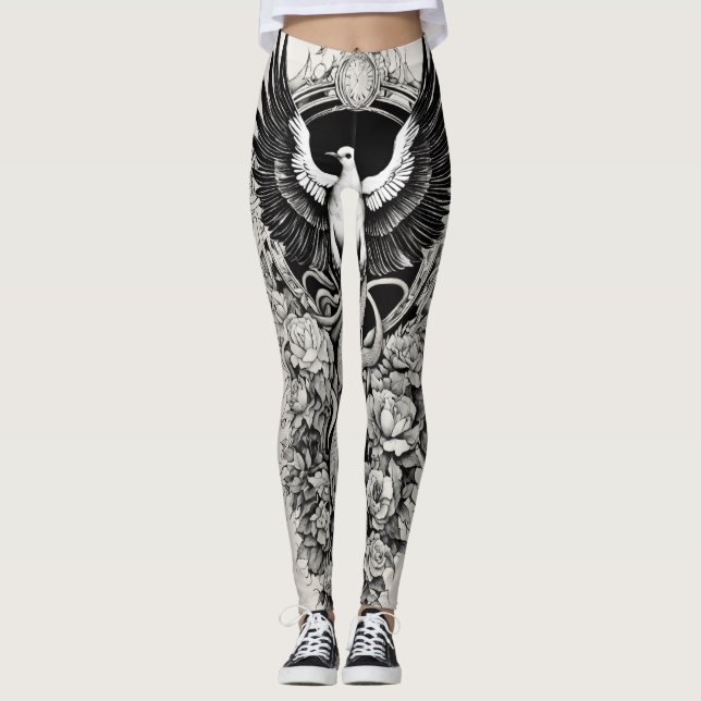 "Vingar of Liberation" Leggings (Framsida)