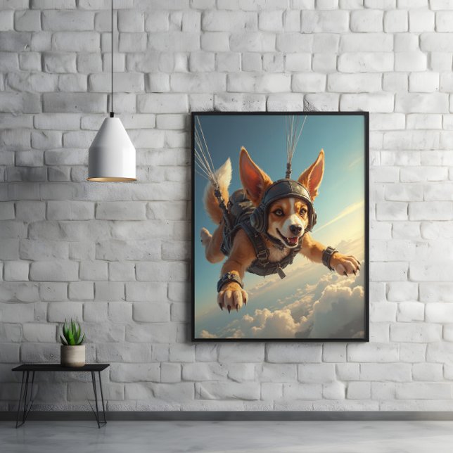 Vingar, öron och svansar tar flyg poster (Skapare uppladdad)